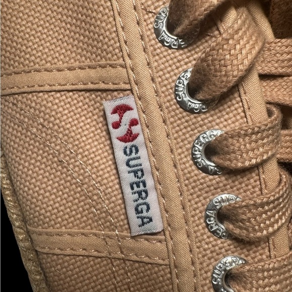 Superga Tan Espadrilles Casual Shoes - Picture 5 of 7